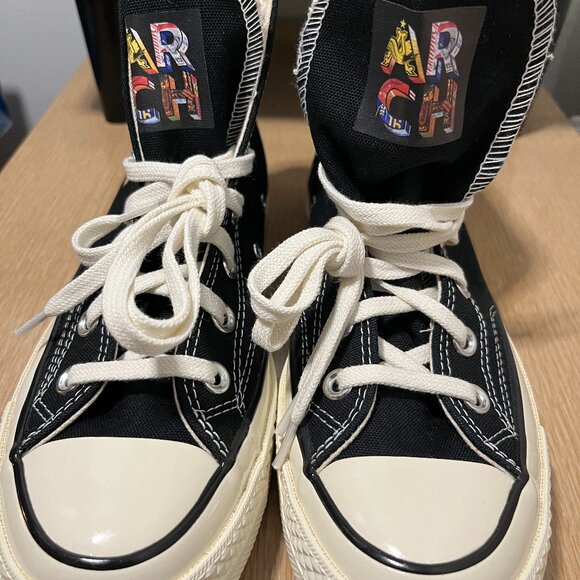 BNWoT CTAS 70 Hi Ltd Ed Custom Anheuser-Busch Gold Logo KICKS (6M/8W) Converse ☆ - Picture 2 of 8